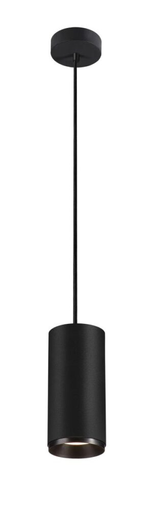 Laagste prijs - SLV HanglampNuminos L zwart 4000K - 36gr - 1004355
