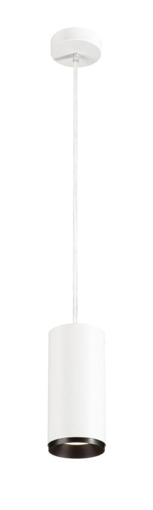 Laagste prijs - SLV HanglampNuminos L wit/zwart 4000K - 36gr - 1004359
