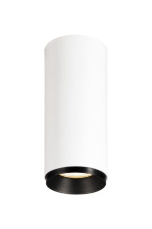 Laagste prijs - SLV OpbouwspotNuminos S Dali cilinder wit/zwart 3000K - 60gr - 1004424