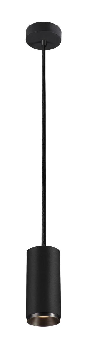 Laagste prijs - SLV HanglampNuminos M Dali zwart 2700K - 24gr - 1004530