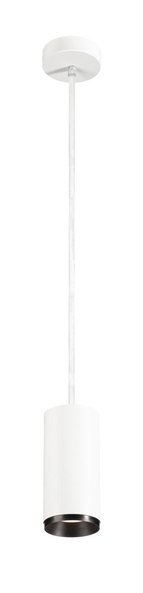 Laagste prijs - SLV HanglampNuminos M Dali wit/zwart 4000K - 60gr - 1004552