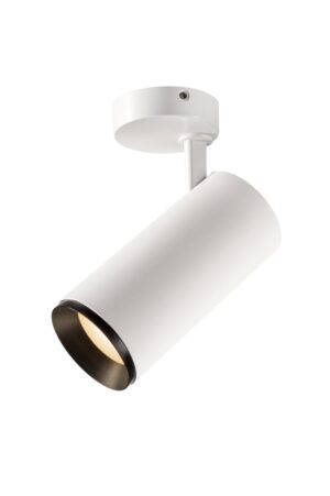 Laagste prijs - SLV OpbouwspotNuminos L Dali wit/zwart 3000K - 36gr - 1004591