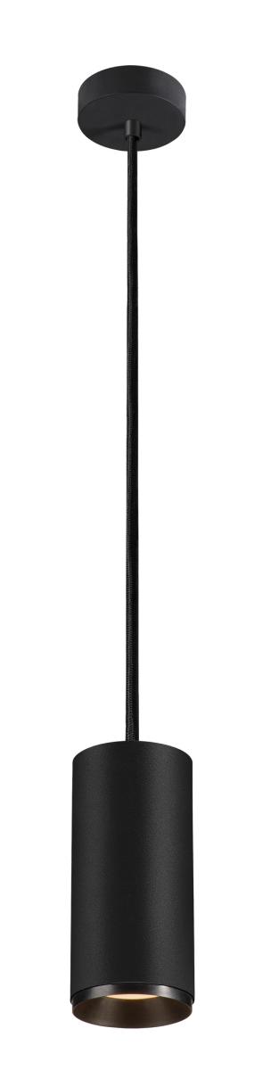 Laagste prijs - SLV HanglampNuminos L Dali zwart 2700K - 36gr - 1004627