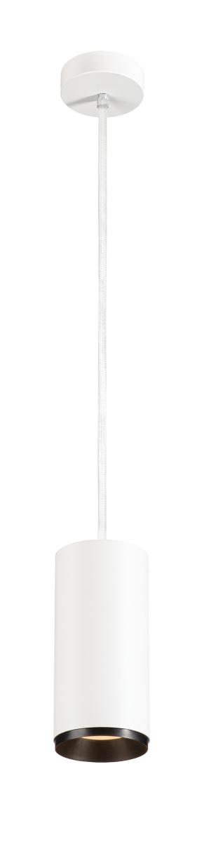 Laagste prijs - SLV HanglampNuminos L Dali wit/zwart 2700K - 24gr - 1004630