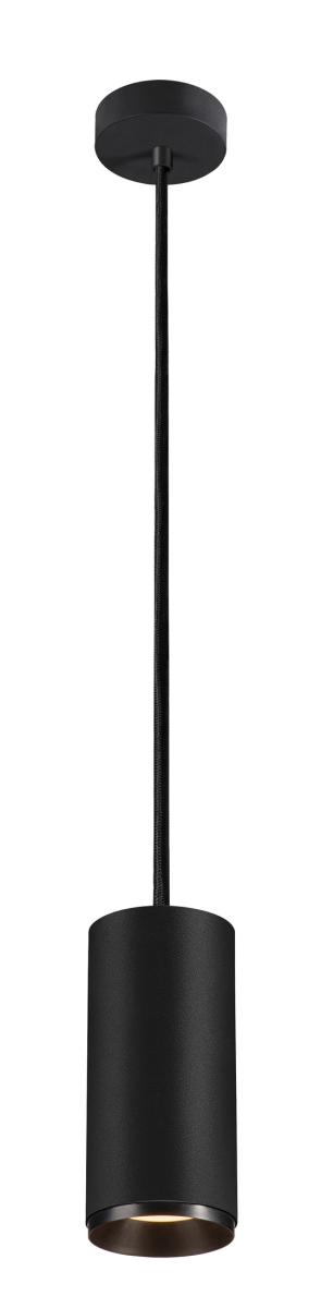 Laagste prijs - SLV HanglampNuminos L Dali zwart 3000K - 24gr - 1004634