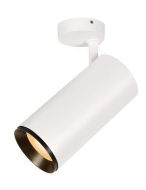 Laagste prijs - SLV OpbouwspotNuminos XL Dali wit/zwart 2700K - 24gr - 1005744