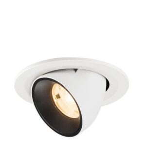 Laagste prijs - SLV InbouwspotNuminos Gimble S wit/zwart 2700K - 20gr - 1009388