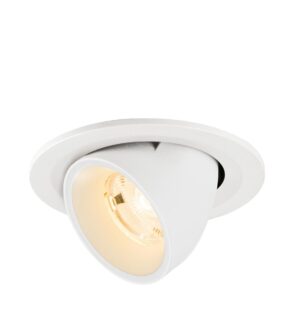 Laagste prijs - SLV InbouwspotNuminos Gimble S wit 2700K - 20gr - 1009389