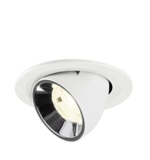 Laagste prijs - SLV InbouwspotNuminos Gimble S wit/chroom 4000K - 20gr - 1009426