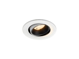 Laagste prijs - SLV InbouwspotNuminos Move S wit/zwart 2700K - 40gr - 1009499