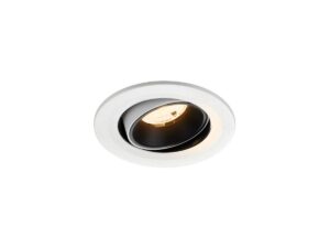 Laagste prijs - SLV InbouwspotNuminos Move S wit/zwart 2700K - 55gr - 1009502