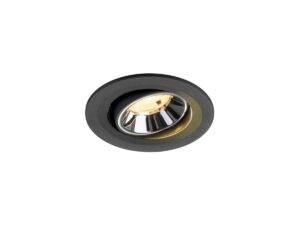 Laagste prijs - SLV InbouwspotNuminos Move S zwart/chroom 3000K - 20gr - 1009507
