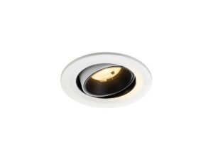 Laagste prijs - SLV InbouwspotNuminos Move S wit/zwart 3000K - 20gr - 1009514