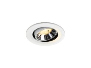 Laagste prijs - SLV InbouwspotNuminos Move S wit/chroom 3000K - 20gr - 1009516