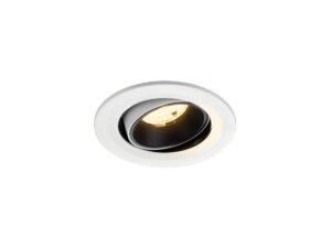 Laagste prijs - SLV InbouwspotNuminos Move S wit/zwart 3000K - 55gr - 1009520