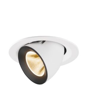 Laagste prijs - SLV InbouwspotNuminos Gimble M wit/zwart 2700K - 20gr - 1009550