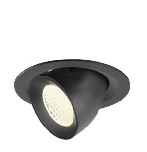 Laagste prijs - SLV InbouwspotNuminos Gimble M zwart 4000K - 40gr - 1009580