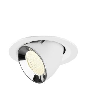Laagste prijs - SLV InbouwspotNuminos Gimble M wit/chroom 4000K - 40gr - 1009591