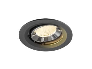 Laagste prijs - SLV InbouwspotNuminos Move M zwart/chroom 3000K - 40gr - 1009672