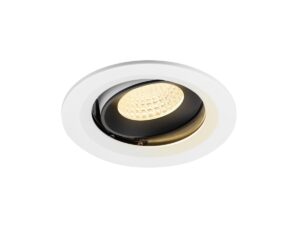 Laagste prijs - SLV InbouwspotNuminos Move M wit/zwart 3000K - 55gr - 1009682