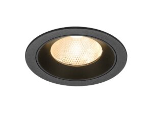 Laagste prijs - SLV InbouwspotNuminos L zwart 2700K - 20gr - 1009757