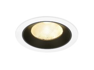 Laagste prijs - SLV InbouwspotNuminos L wit/zwart 3000K - 20gr - 1009783