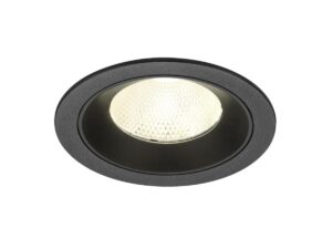 Laagste prijs - SLV InbouwspotNuminos L zwart 4000K - 20gr - 1009792