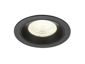 Laagste prijs - SLV InbouwspotNuminos L zwart 4000K - 55gr - 1009798