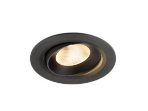 Laagste prijs - SLV InbouwspotNuminos Move L zwart 2700K - 20gr - 1009810