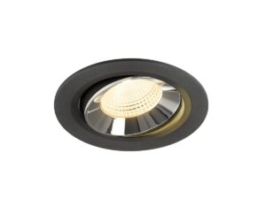 Laagste prijs - SLV InbouwspotNuminos Move L zwart/chroom 3000K - 55gr - 1009836