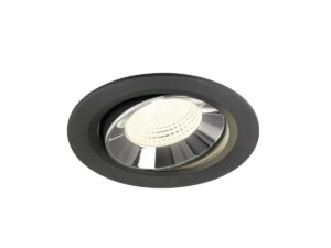 Laagste prijs - SLV InbouwspotNuminos Move L zwart/chroom 4000K - 55gr - 1009854