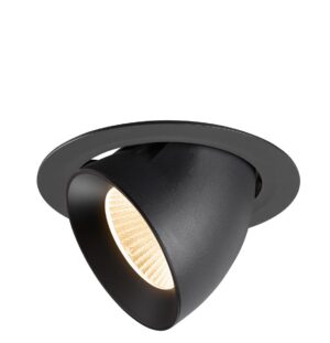 Laagste prijs - SLV InbouwspotNuminos Gimble XL zwart 2700K - 40gr - 1009867