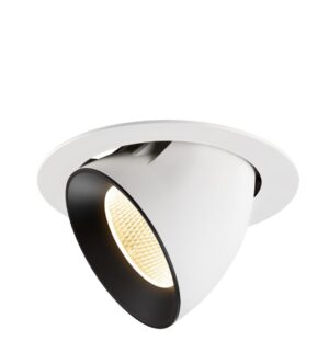 Laagste prijs - SLV InbouwspotNuminos Gimble XL wit/zwart 3000K - 20gr - 1009891