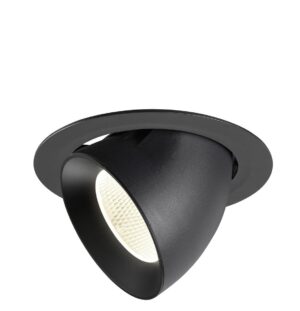 Laagste prijs - SLV InbouwspotNuminos Gimble XL zwart 4000K - 20gr - 1009900