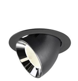 Laagste prijs - SLV InbouwspotNuminos Gimble XL zwart/chroom 4000K - 20gr - 1009902