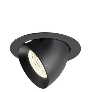 Laagste prijs - SLV InbouwspotNuminos Gimble XL zwart 4000K - 55gr - 1009906