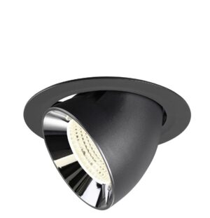 Laagste prijs - SLV InbouwspotNuminos Gimble XL zwart/chroom 4000K - 55gr - 1009908