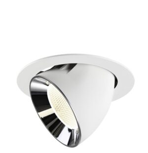 Laagste prijs - SLV InbouwspotNuminos Gimble XL wit/chroom 4000K - 20gr - 1009911