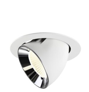 Laagste prijs - SLV InbouwspotNuminos Gimble XL wit/chroom 4000K - 40gr - 1009914