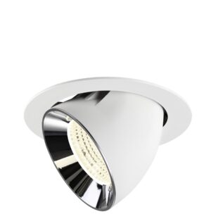 Laagste prijs - SLV InbouwspotNuminos Gimble XL wit/chroom 4000K - 55gr - 1009917