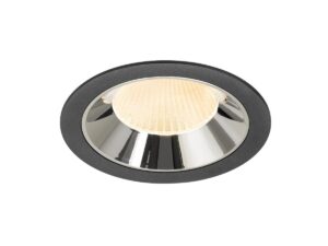 Laagste prijs - SLV InbouwspotNuminos XL zwart/chroom 2700K - 20gr - 1009920