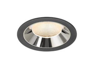 Laagste prijs - SLV InbouwspotNuminos XL zwart/chroom 2700K - 40gr - 1009923