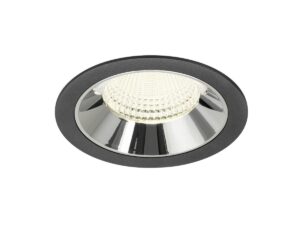 Laagste prijs - SLV InbouwspotNuminos XL zwart/chroom 4000K - 55gr - 1009962