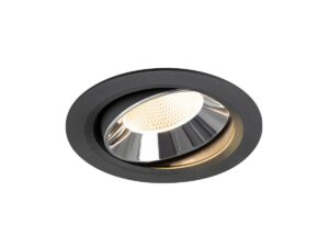 Laagste prijs - SLV InbouwspotNuminos Move XL zwart/chroom 2700K - 20gr - 1009974