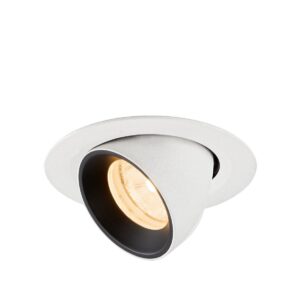 Laagste prijs - SLV InbouwspotNuminos Gimble XS wit/zwart 2700K - 20gr - 1010035