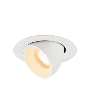 Laagste prijs - SLV InbouwspotNuminos Gimble XS wit 2700K - 55gr - 1010042