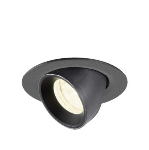 Laagste prijs - SLV InbouwspotNuminos Gimble XS zwart 4000K - 20gr - 1010062