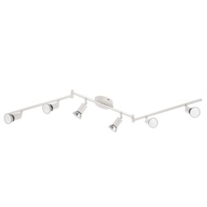 Laagste prijs - Eglo PlafondlampBuzz-Led 6-lichts wit - 780456