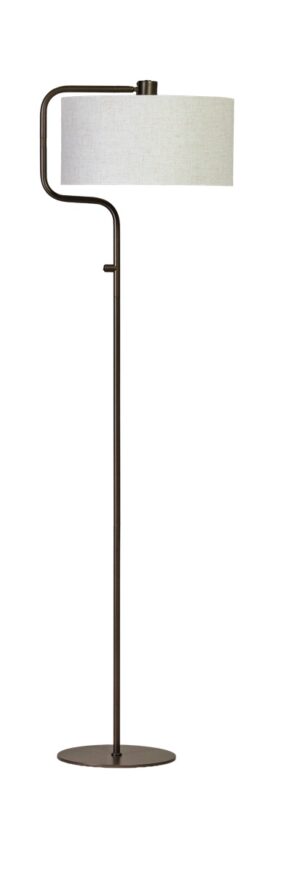 Laagste prijs - ETH Staande schemerlampJacqueline 1x E27 - anodic brown - 05-VL8226-02