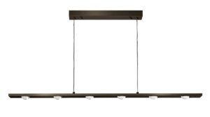 Laagste prijs - ETH Moderne led hanglampJake anodic brown - 05-HL4433-02